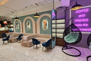 Franchising opportunities for cafe-Lounge